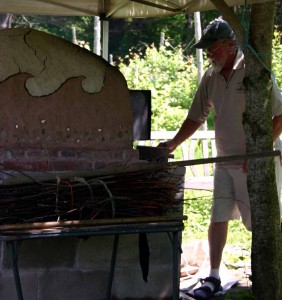Wood fired pizza